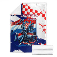 Croatian Knights Blanket Hrvatska Coat Of Arms