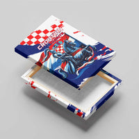 Croatian Knights Canvas Wall Art Hrvatska Coat Of Arms - Wonder Print Shop