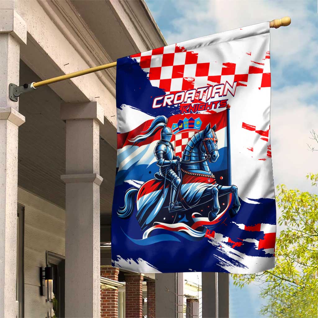 Croatian Knights Garden Flag Hrvatska Coat Of Arms - Wonder Print Shop