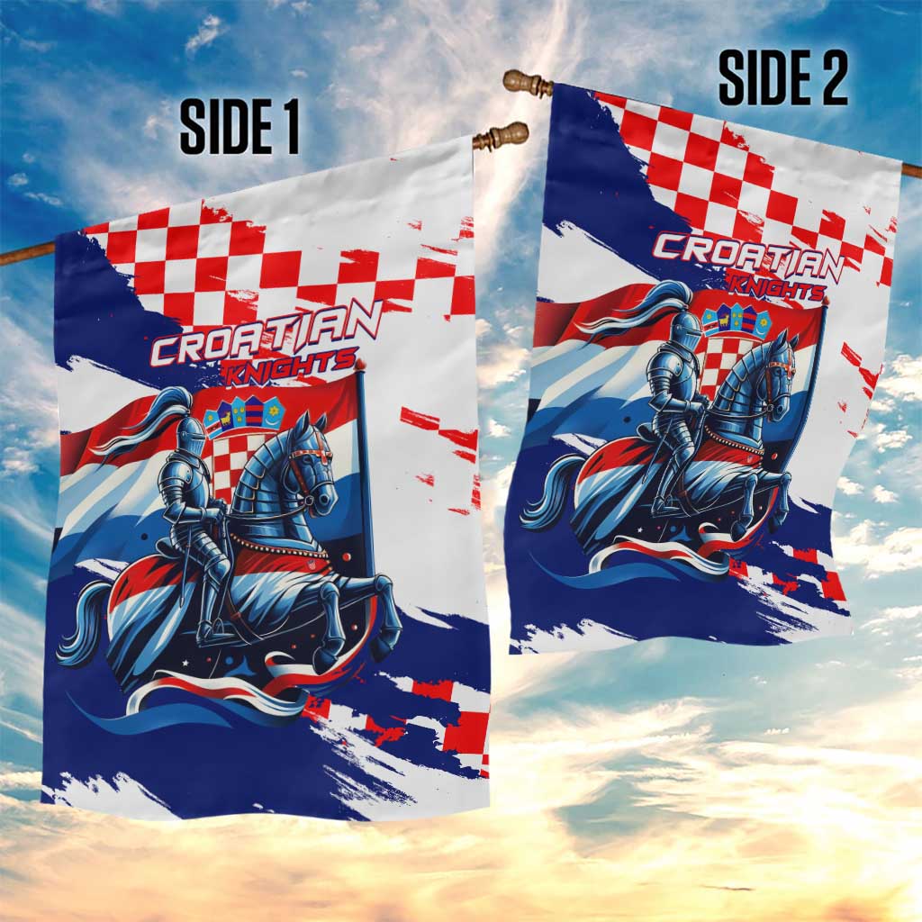 Croatian Knights Garden Flag Hrvatska Coat Of Arms - Wonder Print Shop