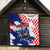 Croatian Knights Quilt Hrvatska Coat Of Arms - Wonder Print Shop