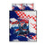 Croatian Knights Quilt Bed Set Hrvatska Coat Of Arms - Wonder Print Shop