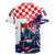 Personalized Croatian Knights Rugby Jersey Hrvatska Coat Of Arms - Wonder Print Shop