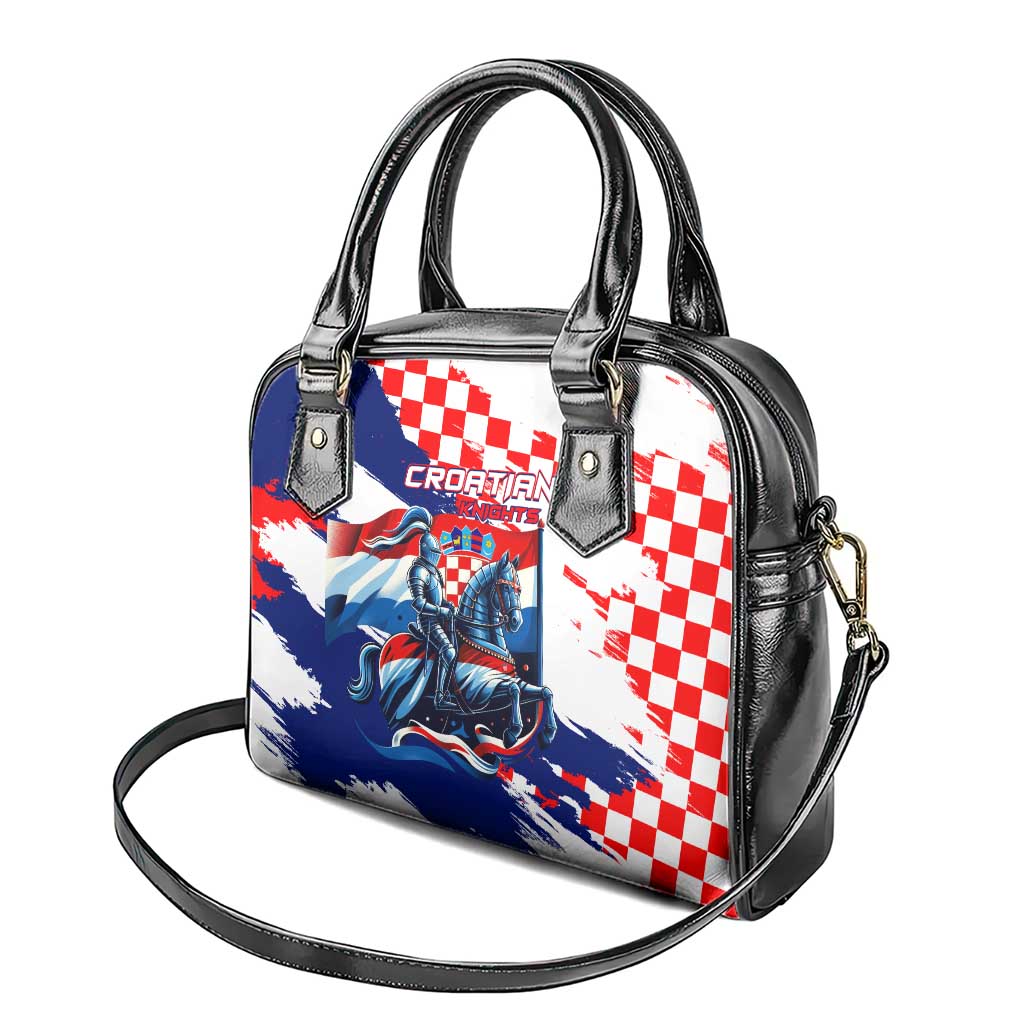 Croatian Knights Shoulder Handbag Hrvatska Coat Of Arms