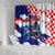 Croatian Knights Shower Curtain Hrvatska Coat Of Arms