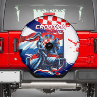 Croatian Knights Spare Tire Cover Hrvatska Coat Of Arms - Wonder Print Shop