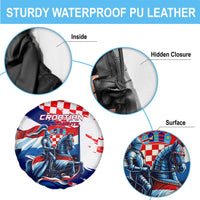 Croatian Knights Spare Tire Cover Hrvatska Coat Of Arms - Wonder Print Shop