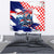 Croatian Knights Tapestry Hrvatska Coat Of Arms - Wonder Print Shop