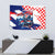 Croatian Knights Tapestry Hrvatska Coat Of Arms - Wonder Print Shop