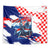 Croatian Knights Tapestry Hrvatska Coat Of Arms - Wonder Print Shop