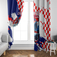 Croatian Knights Window Curtain Hrvatska Coat Of Arms - Wonder Print Shop