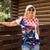 Personalized Croatian Knights Women Polo Shirt Hrvatska Coat Of Arms - Wonder Print Shop