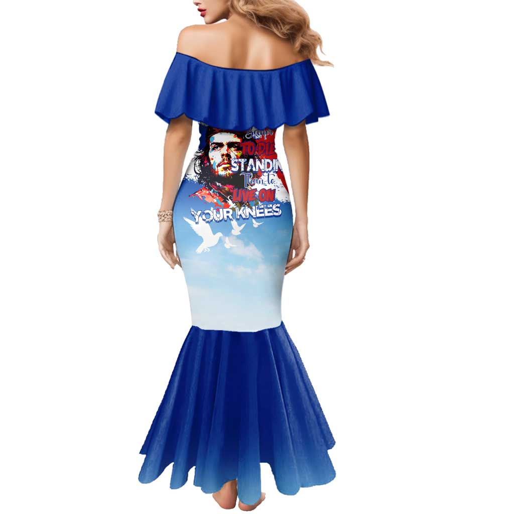 Cuba Che Guevara Family Matching Mermaid Dress and Hawaiian Shirt Cuban Revolution - Wonder Print Shop