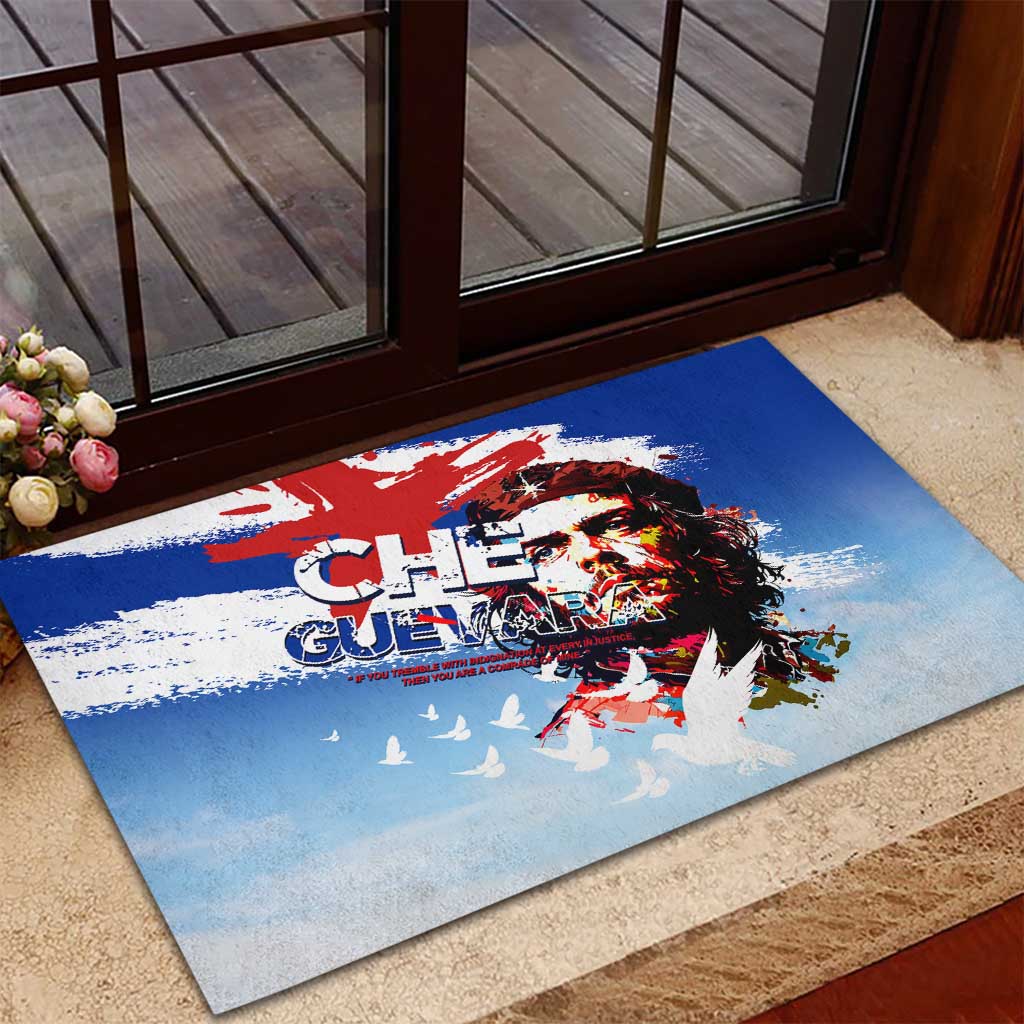 Cuba Che Guevara Rubber Doormat Cuban Revolution - Wonder Print Shop