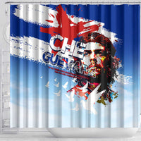 Cuba Che Guevara Shower Curtain Cuban Revolution