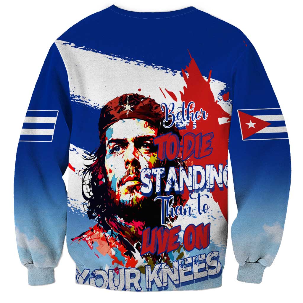 Cuba Che Guevara Sweatshirt Cuban Revolution - Wonder Print Shop