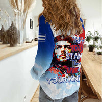 Cuba Che Guevara Women Casual Shirt Cuban Revolution - Wonder Print Shop