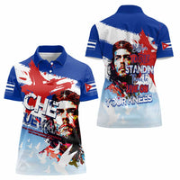 Cuba Che Guevara Women Polo Shirt Cuban Revolution - Wonder Print Shop