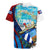 Coat Of Arms Cuba Rugby Jersey Caribbean Cuban Map - Wonder Print Shop