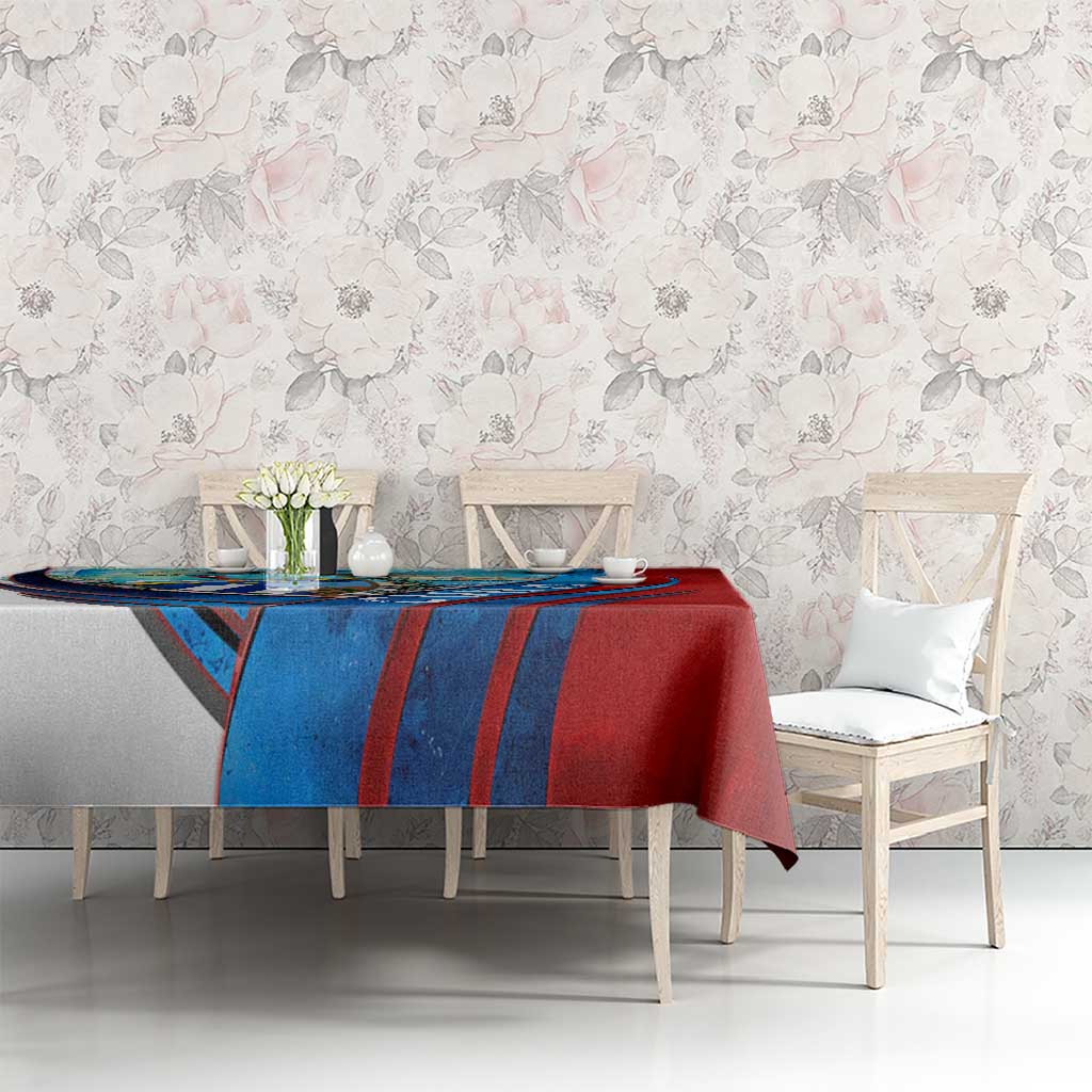 Coat Of Arms Cuba Tablecloth Caribbean Cuban Map - Wonder Print Shop