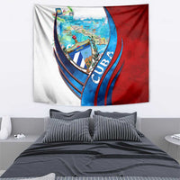 Coat Of Arms Cuba Tapestry Caribbean Cuban Map - Wonder Print Shop