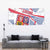 Coat Of Arms Czechia Tapestry Czech Republic Sporty Geometric - Wonder Print Shop