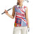 Coat Of Arms Czechia Women Sleeveless Polo Shirt Czech Republic Sporty Geometric - Wonder Print Shop