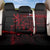 Czech Republic Lion Back Car Seat Cover Czechia Black Red - Wonder Print Shop