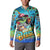 Personalized Kiss My Bass Fishing Button Sweatshirt Fish Me Luck - Wonder Print Shop