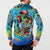 Personalized Kiss My Bass Fishing Button Sweatshirt Fish Me Luck - Wonder Print Shop