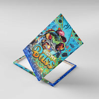 Kiss My Bass Fishing Canvas Wall Art Fish Me Luck - Wonder Print Shop