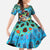 Personalized Kiss My Bass Fishing Family Matching Mermaid Dress and Hawaiian Shirt Fish Me Luck - Wonder Print Shop