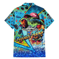 Personalized Kiss My Bass Fishing Family Matching Mermaid Dress and Hawaiian Shirt Fish Me Luck - Wonder Print Shop