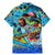 Personalized Kiss My Bass Fishing Family Matching Mermaid Dress and Hawaiian Shirt Fish Me Luck - Wonder Print Shop