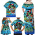 Personalized Kiss My Bass Fishing Family Matching Off Shoulder Maxi Dress and Hawaiian Shirt Fish Me Luck - Wonder Print Shop