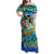 Personalized Kiss My Bass Fishing Family Matching Off Shoulder Maxi Dress and Hawaiian Shirt Fish Me Luck - Wonder Print Shop