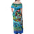 Personalized Kiss My Bass Fishing Family Matching Off Shoulder Maxi Dress and Hawaiian Shirt Fish Me Luck - Wonder Print Shop