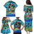 Personalized Kiss My Bass Fishing Family Matching Puletasi and Hawaiian Shirt Fish Me Luck - Wonder Print Shop