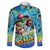 Personalized Kiss My Bass Fishing Family Matching Puletasi and Hawaiian Shirt Fish Me Luck - Wonder Print Shop