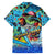 Personalized Kiss My Bass Fishing Family Matching Short Sleeve Bodycon Dress and Hawaiian Shirt Fish Me Luck - Wonder Print Shop