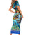 Personalized Kiss My Bass Fishing Family Matching Short Sleeve Bodycon Dress and Hawaiian Shirt Fish Me Luck - Wonder Print Shop