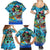 Personalized Kiss My Bass Fishing Family Matching Summer Maxi Dress and Hawaiian Shirt Fish Me Luck - Wonder Print Shop
