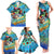 Personalized Kiss My Bass Fishing Family Matching Tank Maxi Dress and Hawaiian Shirt Fish Me Luck - Wonder Print Shop