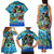 Personalized Kiss My Bass Fishing Family Matching Tank Maxi Dress and Hawaiian Shirt Fish Me Luck - Wonder Print Shop