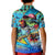 Personalized Kiss My Bass Fishing Kid Polo Shirt Fish Me Luck - Wonder Print Shop