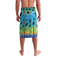 Personalized Kiss My Bass Fishing Lavalava Fish Me Luck - Wonder Print Shop