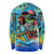 Personalized Kiss My Bass Fishing Long Sleeve Shirt Fish Me Luck - Wonder Print Shop