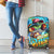 Kiss My Bass Fishing Luggage Cover Fish Me Luck - Wonder Print Shop