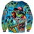 Personalized Kiss My Bass Fishing Sweatshirt Fish Me Luck - Wonder Print Shop