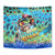 Kiss My Bass Fishing Tapestry Fish Me Luck - Wonder Print Shop